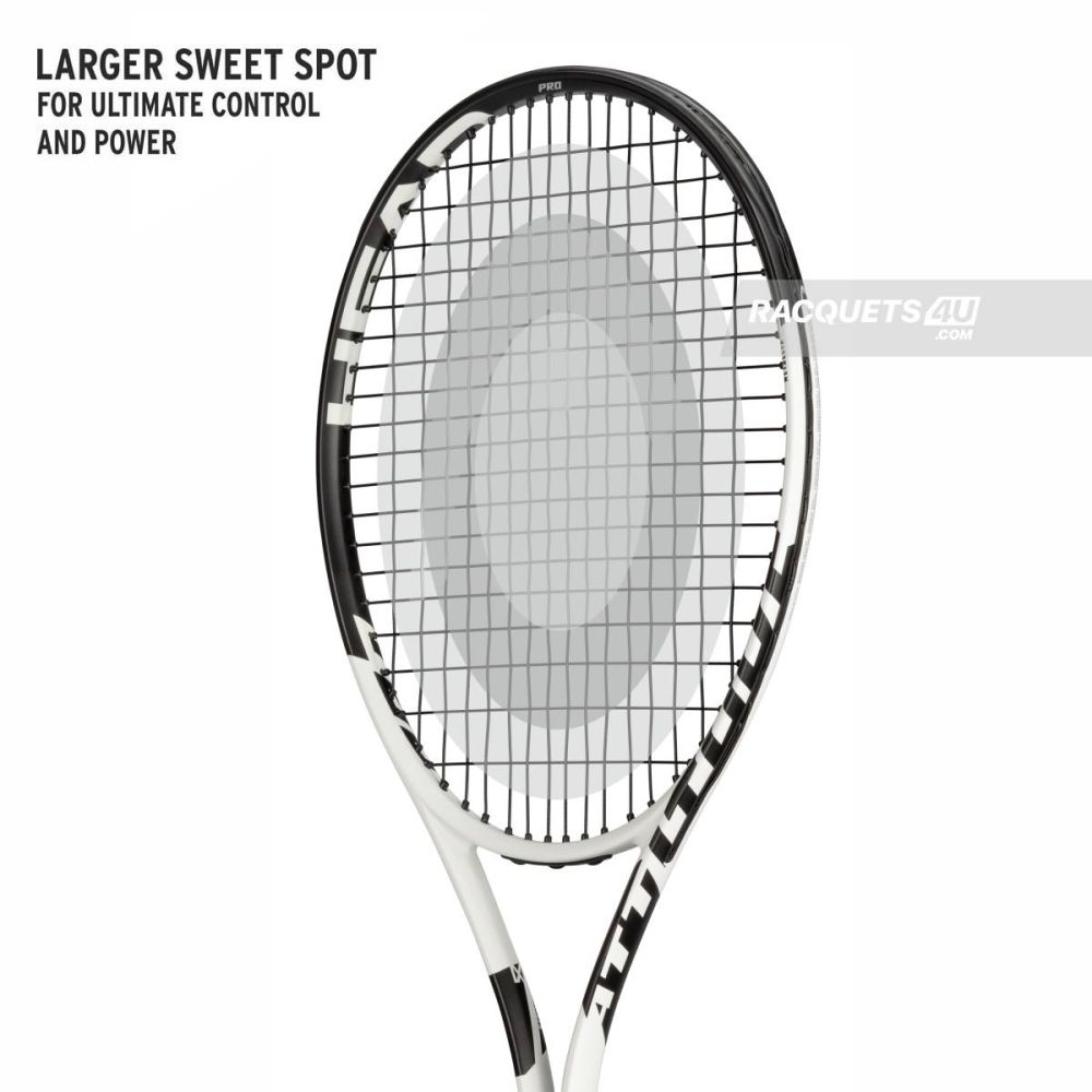 Head MX Attitude Pro Tennis Racquet -White/Black