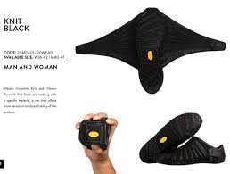 Vibram Furoshiki Knit Men's-Black