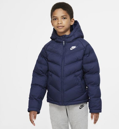 Nike Sportswear Older Kids' Synthetic-Fill Jacket-Blue