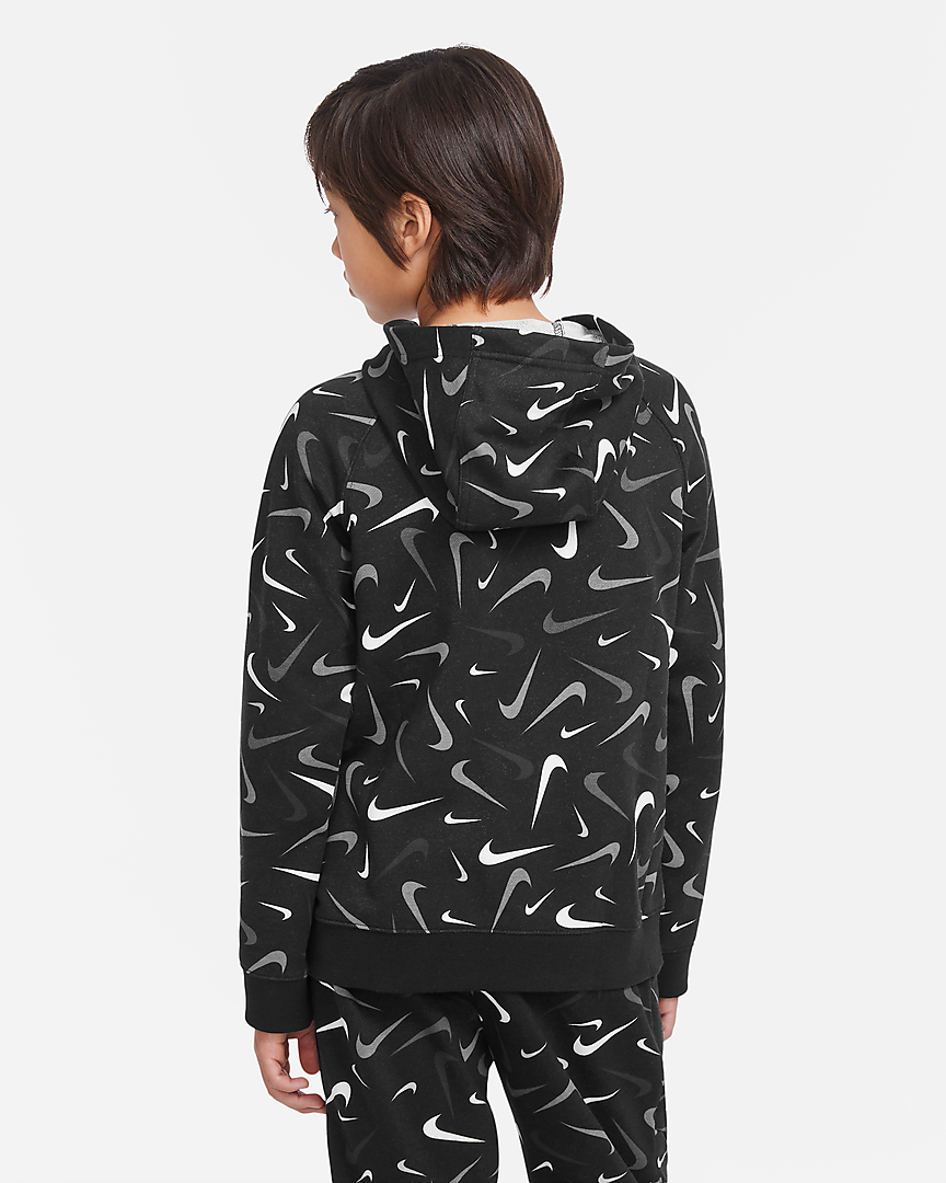 Nike Aop Club Pullover Hoodie NIKE Hoodie Pullover Sweatshirt