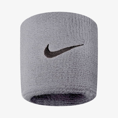 Nike Swoosh Wristband -Grey Heather/Black/Volt/Black/Black